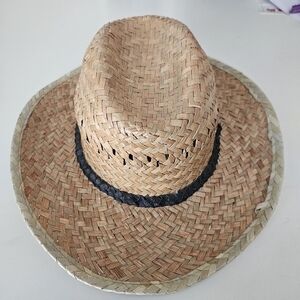 Gold Coast Sunwear Straw Hat Summertime Shade Size NWT